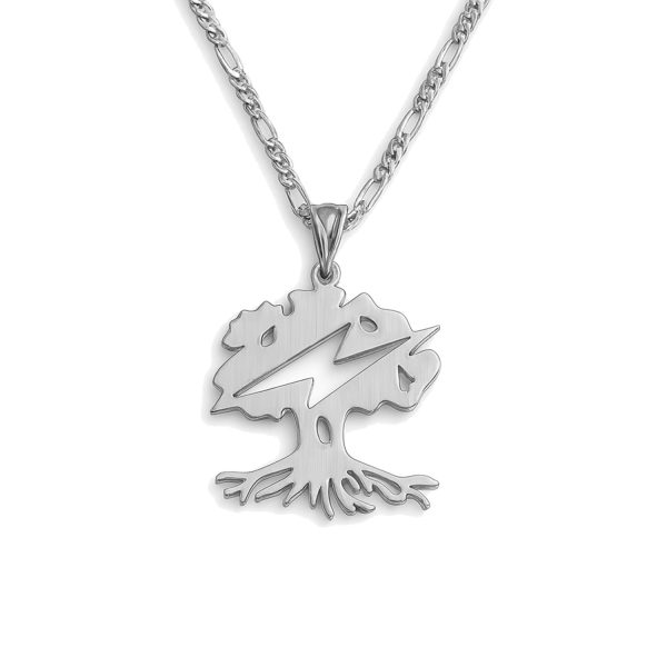 תליון גולני יחידת ברק כסף עם שרשרת פיגארו - שרשרת שם ישראל