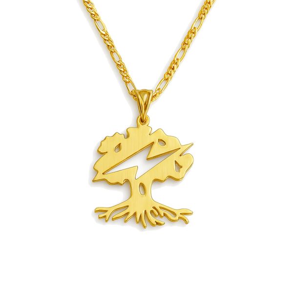 תליון גולני יחידת ברק עם שרשרת פיגארו - שרשרת שם ישראל