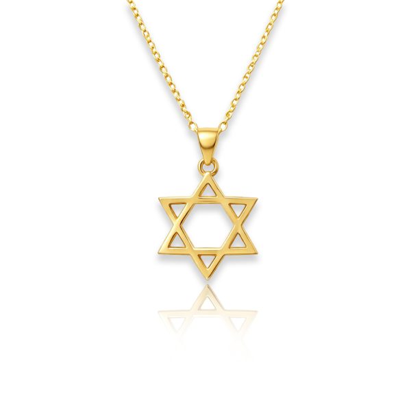 שרשרת עם תליון מגן דוד קלאסי