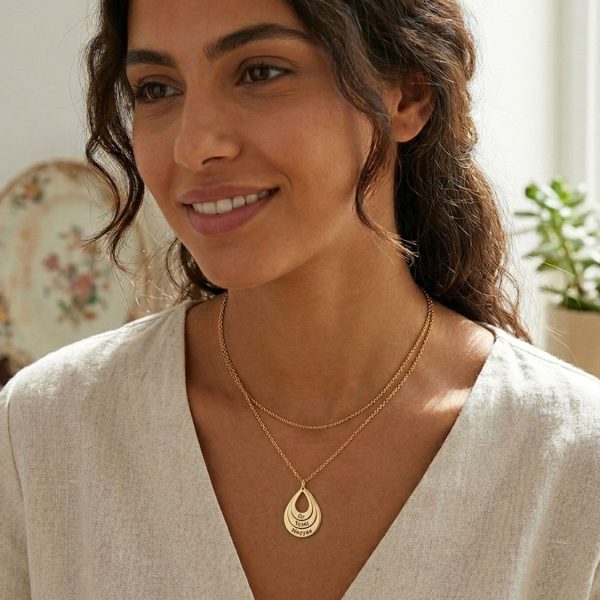 שרשרת טיפות בעיצוב אישי